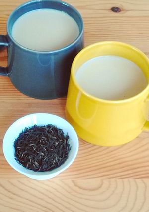 おうちでほうじ茶ラテ-レシピのメイン写真