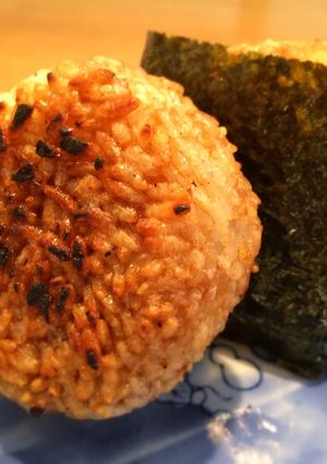 香ばしい！網焼き醤油「焼きおにぎり」-レシピのメイン写真