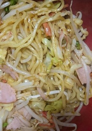ピリ辛焼きそば-レシピのメイン写真