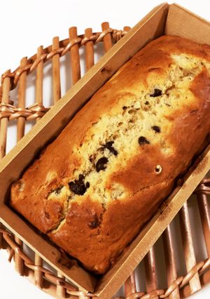 チョコチップバナナのパウンドケーキ-レシピのメイン写真