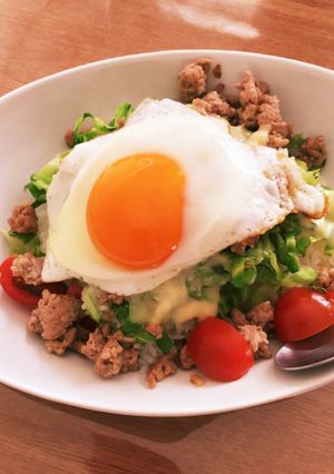 キャベツでタコライス-レシピのメイン写真