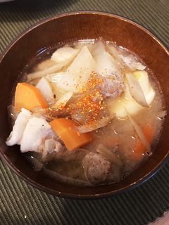 こってり豚汁❁-レシピのメイン写真