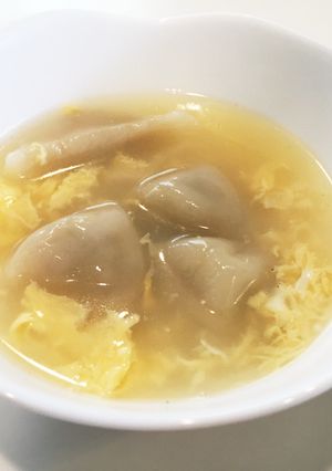 【黒龍飯店】餃子スープ-レシピのメイン写真