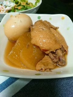 手羽先と大根◎さっぱり酢煮-レシピのメイン写真