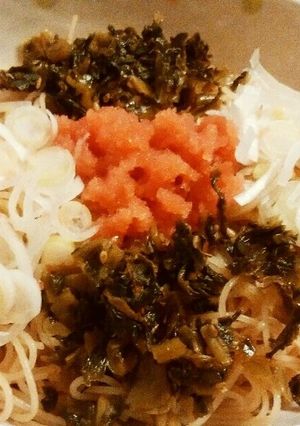 簡単♪高菜明太子の絶品旨辛焼きビーフン♡-レシピのメイン写真