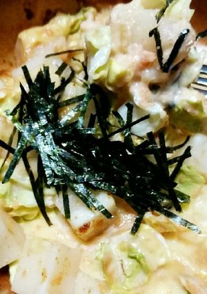☆キャベツ 明太マヨ 餅 チーズ 焼き♡-レシピのメイン写真
