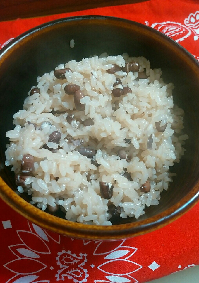 蒸し器が美味しい！赤飯おこわ-レシピのメイン写真