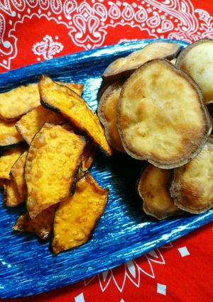 食塩不使用！干し野菜チップス☆-レシピのメイン写真
