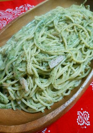 ☆ほうれん草ペーストのクリームパスタ☆-レシピのメイン写真
