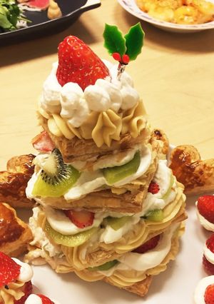 簡単☆クリスマスケーキ-レシピのメイン写真