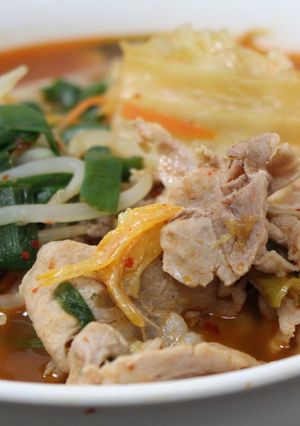 激辛スタミナラーメン-辛ラーメンアレンジ-レシピのメイン写真