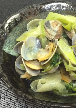 簡単でヘルシー♪あさりの酒蒸し-レシピのメイン写真