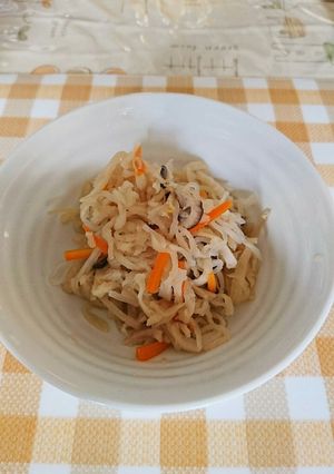 切り干し大根の薄味煮物-レシピのメイン写真