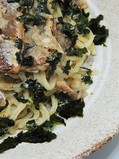 いわしの塩焼き缶と大根おろしのパスタ-レシピのメイン写真