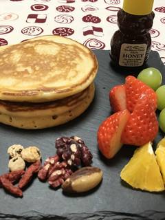 ふわふわ♪甘酒パンケーキ-レシピのメイン写真