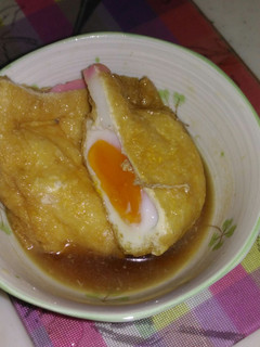 アブ玉煮(アブラゲと卵の煮物)-レシピのメイン写真