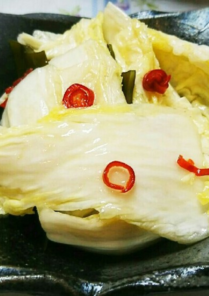 NAOばあさんの白菜漬物-レシピのメイン写真