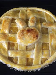 うさぎのアップルポテトパイ-レシピのメイン写真