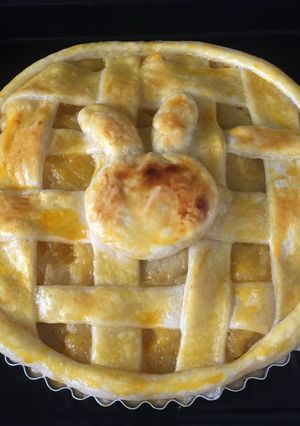 うさぎのアップルポテトパイ-レシピのメイン写真