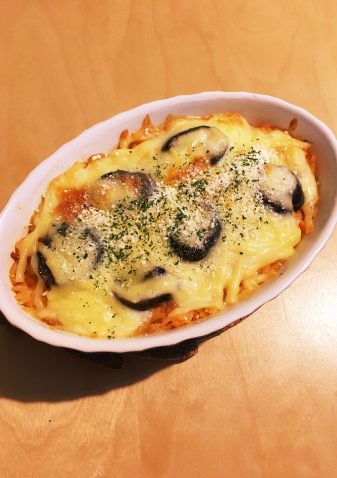 ナスのケチャップライスドリア★-レシピのメイン写真