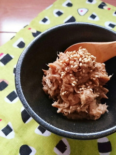 レンジで簡単☆ご飯のお供にツナふりかけ。-レシピのメイン写真