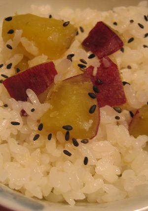 ほくほくおいしい　さつまいもご飯-レシピのメイン写真