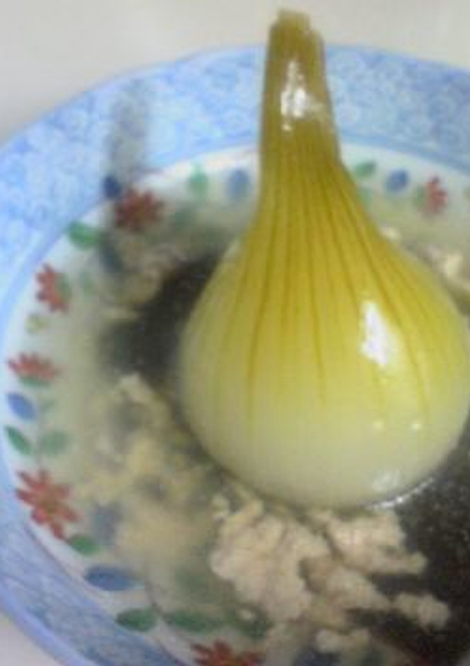 美味しい!丸ごと玉ねぎのスープ♪-レシピのメイン写真