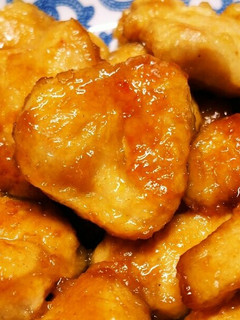 鶏むね、しっとり♡甘酢焼き-レシピのメイン写真