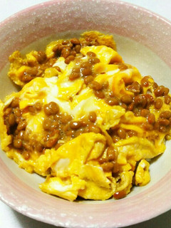 時短⭐簡単⭐納豆卵丼!-レシピのメイン写真