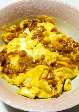 時短⭐簡単⭐納豆卵丼！-レシピのメイン写真