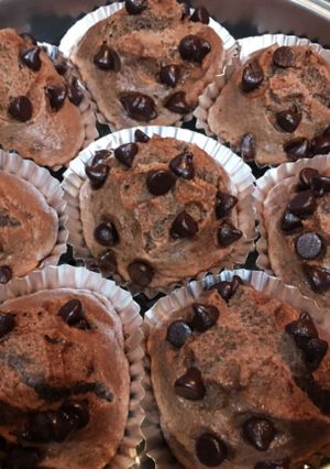 簡単♪もちもちチョコ蒸しパン-レシピのメイン写真
