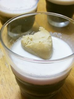 コーヒーゼリー コーヒーアイス載せ-レシピのメイン写真