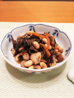 鯖缶で作る、簡単まごわやさしいひじき煮-レシピのメイン写真