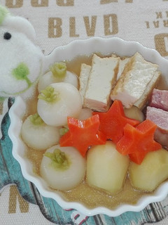 新じゃがと厚揚げのかわいいポトフ-レシピのメイン写真