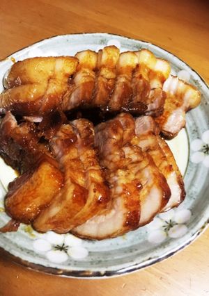 簡単！豚バラブロックの煮豚-レシピのメイン写真