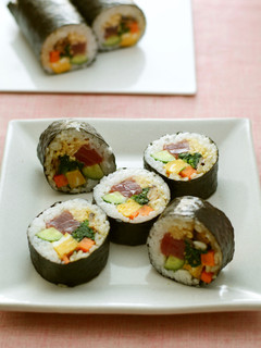 野菜たっぷり太巻き(恵方巻)-レシピのメイン写真