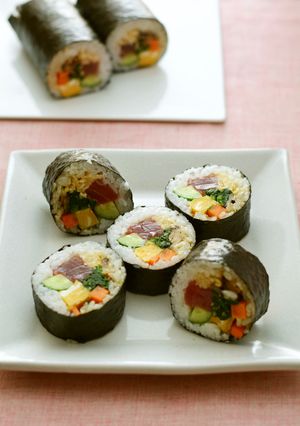野菜たっぷり太巻き（恵方巻）-レシピのメイン写真
