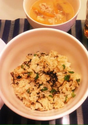 マンネリ脱！塩昆布とピーマンの焼飯-レシピのメイン写真