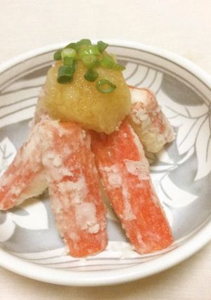 カニカマの唐揚げおろしポン酢がけ-レシピのメイン写真