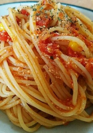 トマトパスタ-レシピのメイン写真
