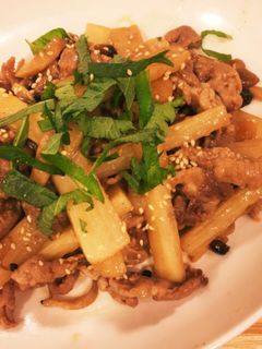 ★常備菜★豚肉と長いものオイスター炒め-レシピのメイン写真