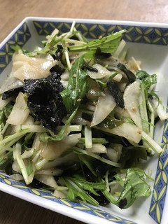 大根と焼き海苔のナムル-レシピのメイン写真