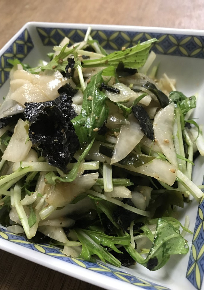 大根と焼き海苔のナムル-レシピのメイン写真
