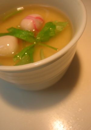 寒天でつるりんっ　豆乳茶わん蒸し-レシピのメイン写真