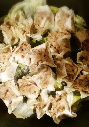 余ったお蕎麦 フライパンで簡単シュウマイ-レシピのメイン写真