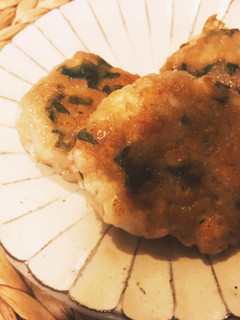 レンコンとエビと大葉のハンバーグ。-レシピのメイン写真