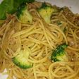 ツナとブロッコリーのパスタ