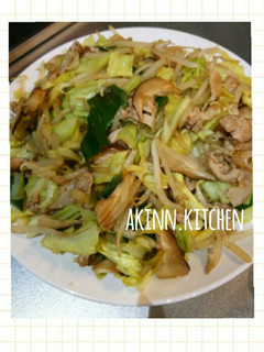 我が家の肉野菜炒め♥-レシピのメイン写真
