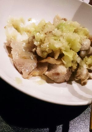 簡単　豚バラ塩ネギ-レシピのメイン写真