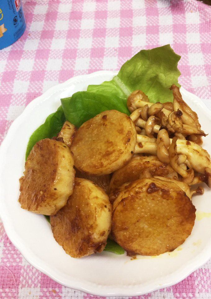 長芋とブナしめじの簡単カレー炒め-レシピのメイン写真